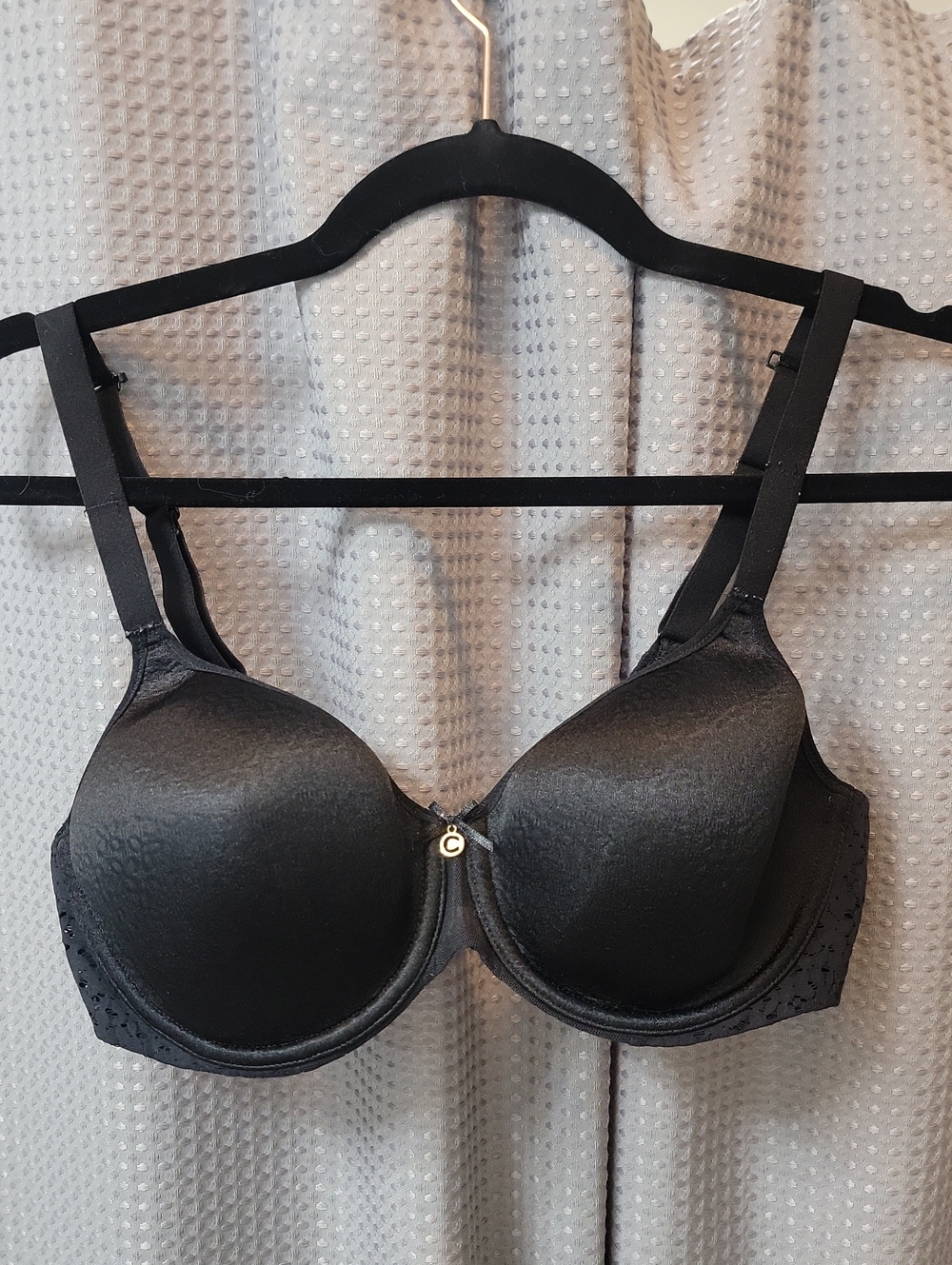 Chantelle Black Smooth Underwire Bra Size 34D
